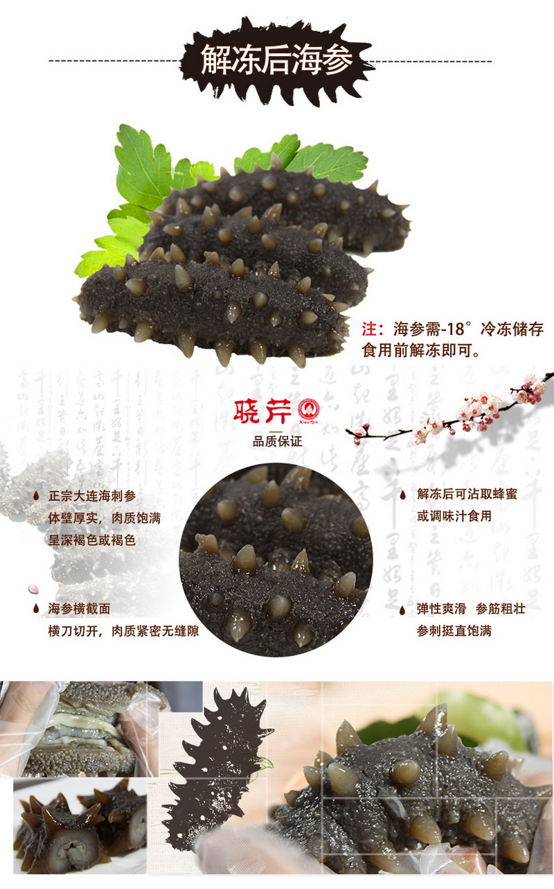 海參,即食海參,大連海參,曉芹海參,海參品牌,遼刺參,海鮮水產(chǎn) 海參,即食海參,大連海參,曉芹海參,海參品牌,遼刺參,海鮮水產(chǎn)